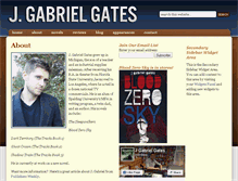 Tablet Screenshot of jgabrielgates.com